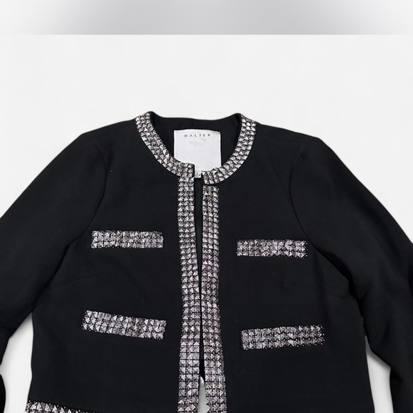 Walter Black Embellished Jacket - Picture 5 of 9